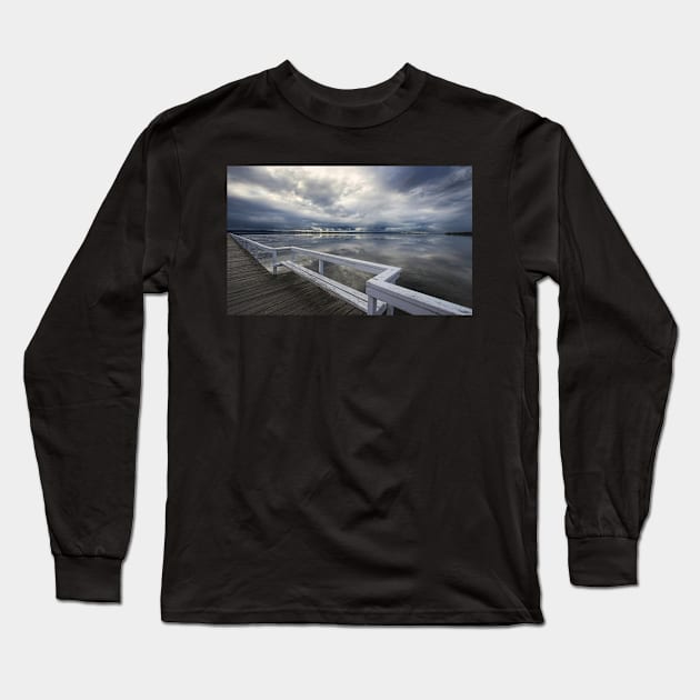 Moody Skies Long Sleeve T-Shirt by incredi